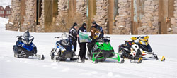 Be propared for your snowmobile ride