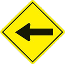 Left Turn sign